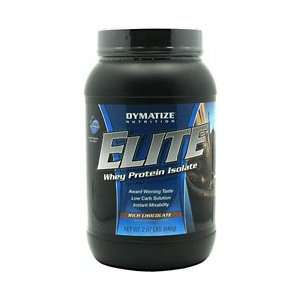  Elite Whey Protein Isolate 2lb  chocolate Health 