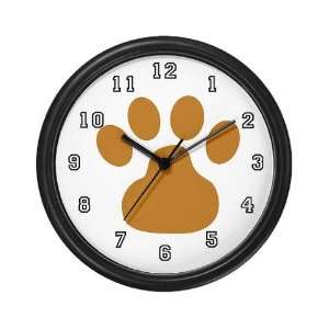  Pet Groomer Paw Print Dog Wall Clock by CafePress 