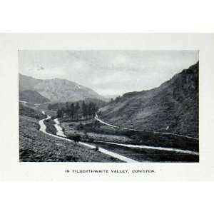  1912 Print Tilberthwaite Coniston Landscape England Lake 