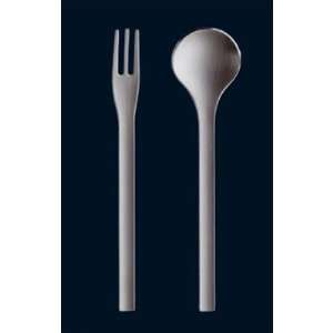  Axel Wowereit Mano Satin Spaghetti Spoon and Fork Set 