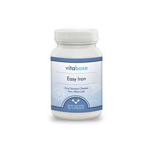   Easy Iron 25 mg 90 Vegetarian Capsules Dietary Supplement (Pack of 4