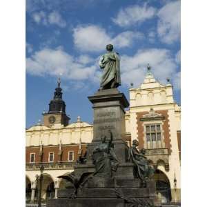 Statue of the Romantic Poet Mickiewicz, Unesco World Heritage Site 