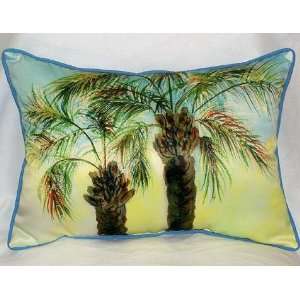  Palm Tree Indoor Outdoor Pillow: Home & Kitchen
