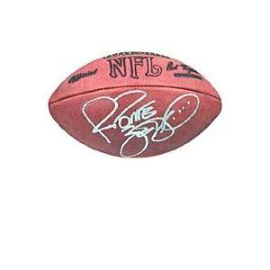  NFL Steelers Jerome Bettis Autographed Football: Sports 