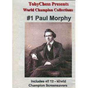 Chess Software World Champion Collection #1 Paul Morphy with 12 World 