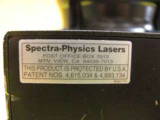 Spectra Physics Laser 163 A1226 200mW Class 3B  