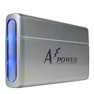  A Power 3.5 USB 2.0/Firewire Ext Aluminum Enclosure (Sil 