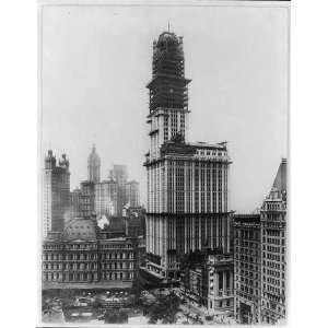  Woolworth Bldg.,Building,Const.,c1912,New York City,NYC 