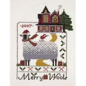  Merry Wool   Cross Stitch Pattern: Arts, Crafts & Sewing