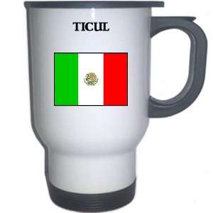  Mexico   TICUL White Stainless Steel Mug: Everything 