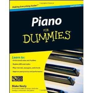  Piano For Dummies [Paperback] Blake Neely Books
