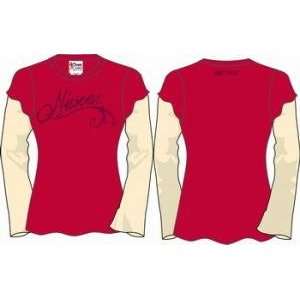  Nascar Racing Driver Ladies Long Sleeve Layered T Shirt 