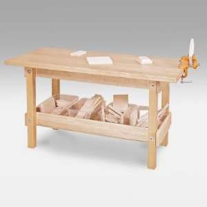  Wood Designs Workbench with Trays and Wood