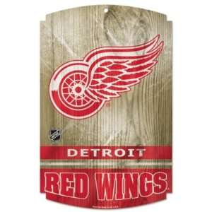  Detroit Red Wings Wood Sign: Everything Else
