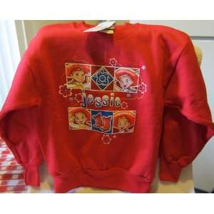 Jessie Toy Story Pixar Cowgirl Girls Red Longsleeve Sweatshirt X small