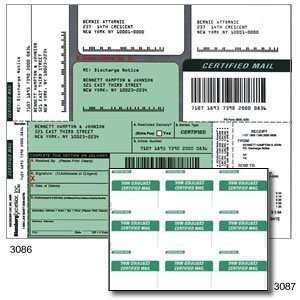  Certified Mail Labels: Office Products