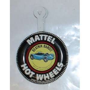   Vintage 1967 Mattel Hot Wheels Badge : Beatnik Bandit: Everything Else