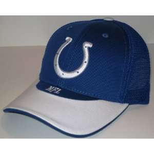  Indianapolis Colts NFL Team Apparel Mesh Back Hat: Sports 