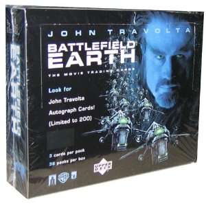  Battlefield Earth Tradiing Cards Box   36P: Toys & Games