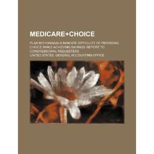  Medicare+Choice plan withdrawals indicate difficulty of 