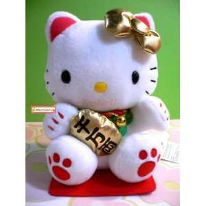  Hello Kitty Maneki Neko Mascot Momiji Lucky Plush Doll Toys & Games