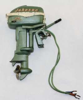 Vintage Johnson Seahorse Toy 25hp. Outboard Motor  