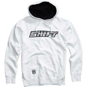  Shift Racing Hot Wire Hoody   Large/White: Automotive