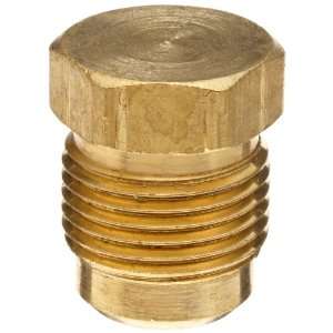 Anderson Metals Brass Tube Fitting, Plug, 5/8 Tube OD:  
