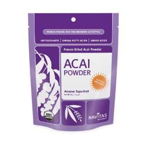 Navitas Naturals Organic Acai Powder  Superfruit, 4 Ounce Pouch 