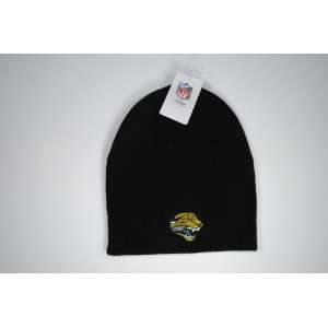  Jacksonville Jaguars Black Knit Beanie Cap Winter Hat 
