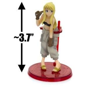  Winry Rockbell ~3.7 Mini Figure with Mini Stand 