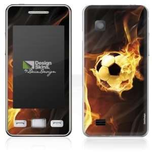   for Samsung Star 2 S5260   Burning Soccer Design Folie Electronics