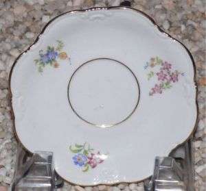 Bavaria Eberthal 2724 Floral Pattern Saucer  