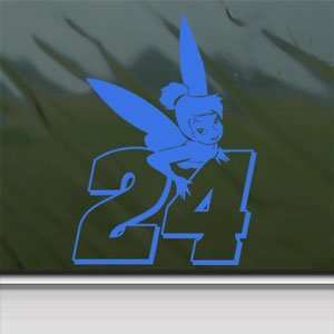  JEFF GORDON #24 WITH TINKERBELL Blue Decal Car Blue 