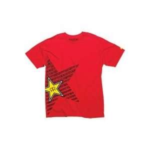   YOUTH ROCKSTAR ENERGY GRAVITY T SHIRT (SMALL) (RED) Automotive