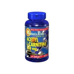  Acetyl L Carnitine 250 mg 250 mg 120 Capsules Health 