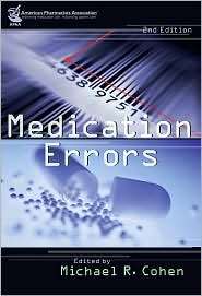 Medication Errors, (1582120927), Cohen, Textbooks   