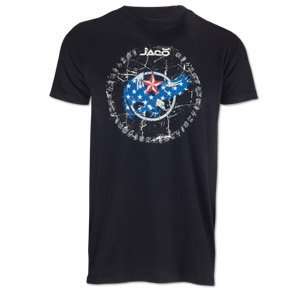  Jaco Jaco USA Armed Forces Crest Tee: Sports & Outdoors