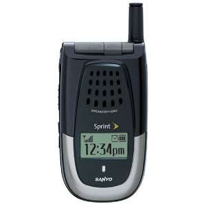 Sanyo SCP 2400 Midnight Black (Sprint) Cell Phones & Accessories