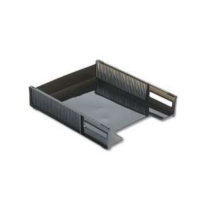   Basic and High Capacity Front Load Tray, Polystyrene, Smoke Office