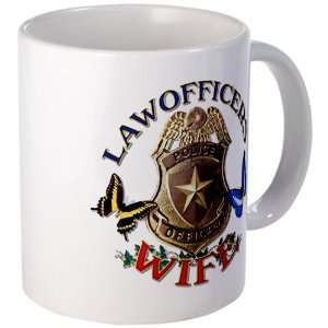  Mug (Coffee Drink Cup) Law Officers Police Officers Wife 