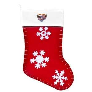   Christmas Stocking Red Proud To Be An American Bald Eagle and US Flag