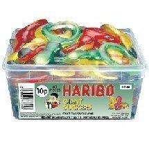 HARIBO Yellow Belly Snakes 30 PIECES  