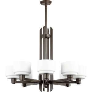  Quorum STILLMAN 8 LIGHT CHANDELIER   OB 6087 8 86