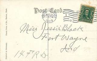 MA SPRINGFIELD HOUSE OF MERCY HOSPITAL SNOW MAILED 1909 R58507  