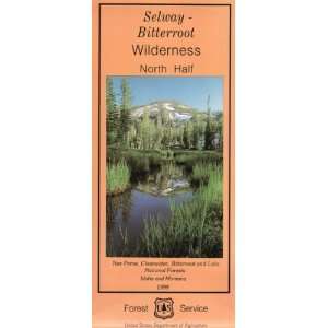  Selway Bitterroot Wilderness Area Map (North Half 