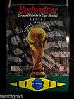 budweiser brazil 1994 world cup champ poster in spanish espanol