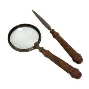  Calisto Magnifying Glass And Letter Opener: Office 