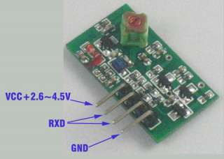   Output TTL Operating Frequency 315 MHz Dimension 28mm x 16mm x 7mm