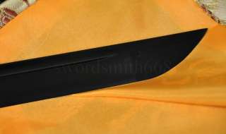 41 HIGH QUALITY JAPANESE SAMURAI KATANA SWORD BLACK STEEL FULL TANG 